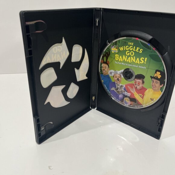 The Wiggles Go Bananas DVD 2009 Learn Animals Kylie Minogue Playhouse Disney OOP - Picture 3 of 3
